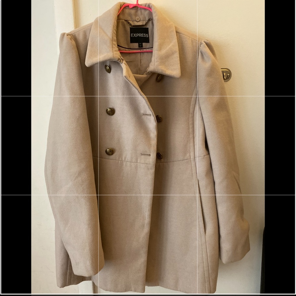Express women long coat jacket